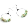 Dangle Earrings Natural Emperer Stone Handmade Fashion drop earring for women girls Jewelry Gift 2024デザイン