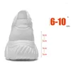 Scarpe Casual Uomo Invisibile Altezza Crescente Sneakers Suola Spessa Comoda 6/8 CM Ascensore Moda Uomo Papà Taglia 36-44