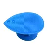 1PC Silicone Tampone per la pulizia del viso Viso Poro Comedone Detergente esfoliante Viso SPA Massaggiatore Spazzola per la pulizia della pelle Scrubber Strumenti