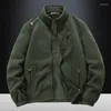 Herenjassen Fleecejack Grote maten Winter Warme dikke jas Militaire tactische buitensportkleding Ritsbovenkleding