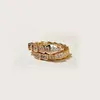 Ring 18K Jewlry exquise anillo pierre anneaux sans pierre en argent juif taille 6 à 9 anneaux squelette anneau de serpent