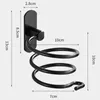 Кухонное хранилище BMBY-настенный держатель для фена, спиральные инструменты для ухода, подвесная стойка-органайзер для выдувания