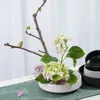 Vases en céramique Ikebana outil japonais cérémonie du thé vase pot de fleurs hydroponique salon table décor ornements