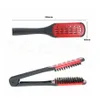 Brosses à cheveux Pro Coiffure Lisseur Céramique Lissage Double V Forme Peigne Pince Pas Mal Outils De Coiffage Peine En Forma De Pa Dhpsr