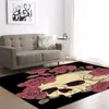 Creative Europe Type 3D Sugar Skull Carpet Hallway Doormat Anti - Slip Badrumsmattor Absorbera vattenköksmatta vardagsrum Y2942