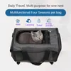 Sac ou lit de transport Durable pour animaux de compagnie, sac à dos de voyage et chien avec roulettes amovibles pour chariot