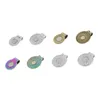 10st Golf Hat Clip Magnetic Golf Cap Clips with Magnet Golf Ball Marker Accessories Multi-Color 20mm/25mm