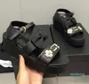 2024 Fashion Women's Sandals Luxury Letter Summer Women's High Heels Men's Casual