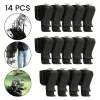 Aids 14pcs Golf Putter Clip on Clamp Holder Stand Organizer Clamp Golf Bag Clip Aids Tool Accessory for Golf Training