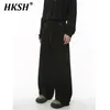 Herrenhosen HKSH Streetwear Frühling Herbst Koreanische Ausgabe Einfacher Freizeitanzug Dropped Feel Loose Floor Sweeper Trendy HK0196