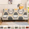 Stuhlhussen, geometrischer armloser Sofa-Bettbezug, elastisch, faltbar, für Wohnzimmer, S/M/L-Größe, Spandex-Couch-Schonbezüge, Heimdekoration