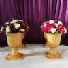 Party Decoration 4Pcs/lot Gold Roman Columns Plastic Pillars Road Cited Wedding Props Event Supplies