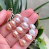 Dangle Earrings Natural Freshwater Pearl For Women Long Tassel 9-10MM Irregular Nuggets Stone Baroque Pearls Wedding