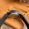 Relógio de pulso AP Cronógrafo Royal Oak Offshore Série 15706 Anel de Cerâmica de Carbono Forjado Automático Mecânico 42mm Relógios Masculinos