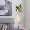 Lampada da parete Nordico Semplice Cristallo Comodino Lettura Soggiorno Camera da letto Decorazione Toeletta