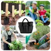 Aufbewahrungstaschen, Garten-Werkzeugtasche, robust, mit Taschen, Oxford-Stoff für drinnen und draußen
