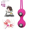 Andere Gesundheits Schönheitspunkte Sex Shop 3-in-1 Vaginal Ben Wa Ball Silicon Chinesische Geisha Ball Kegel Excel weibliche Erwachsene Love Supplies Y240402