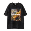 Designer camisetas designer camiseta camiseta roupas de luxo de alta qualidade camisetas rua hip hop versão solta mangas trimestre