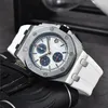 Herenhorloges Polshorloge Hoogwaardig quartz uurwerk Moderne sporthorloge automatische datumhorloges Chronograaf horlogearmband