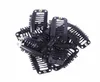 Wig Clips Brown Beige Black 50Pcs Whole Stainless Steel Metal Combs Hair Extension For Women U and Wire 32mm7138450