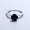 Ädelstenar Ballet 257CT Natural Blue Sapphire 585 14K 10K 18K Gold 925 Silver Gemstone Solitaire Förlovningsring för kvinnors smycken 240402