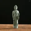 Dekorativa figurer Stående Buddha Hemskulpturer Utomhus/inomhusstaty Skulpturdekoration Idealiska gåvor för släktingar och vänner