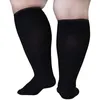 Men's Socks 3 Pairs Plus Size Compression For Extra Large Wide Calf Men Women Travel