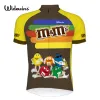 Zestawy wchodzą do miski Jersey Plezyj Motocross Men M rowerowe ćwiczenia rowerowe ubrania cienki, sprośnie Jersey 6525