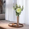 Decorative Flowers Bedroom Floral Arrangement Elegant Artificial Roses Eucalyptus Centerpiece Decor For Home Room Farmhouse Coffee Kitchen