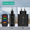 Chargeur multi-ports USB + PD, adaptateur de tête de chargement de voyage Standard britannique pour tablette et téléphone