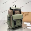 Borsa per borsetta di fascia alta Designer Handbag maschi e donna zaino in pelle di alta qualità stereoscopica stereoscopica sacca da viaggio da viaggio tascabile dual verticale quadrata sacca libro con cerniera quadrata