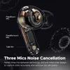 Cep Telefonu Kulaklık Ses Çipleri CAULE3 Yüksek Çözünen ve LDAC 43dB Hibrid ANC Bluetooth ile Kablosuz Kulaklık 5.3 6 Mikrofonlar Toplam 52 Saat Q240402