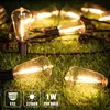 LED Strings 65FT Outdoor String Lights ST38 Plastic Shatterproof Bulb Party IP65 Waterproof Patio Decor Garland YQ240401