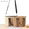 Dinner Bag Wholesale Retail Minimalist Style Popular Grass Woven Fashionable Capacity Commuting