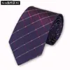 Designer Tie Brand Tie Silk Mulberry Mens Formell klänning Business Career Marriage Jobb 8cm broderi K7T1