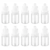 Bouteilles de stockage 10pcs compte-gouttes en plastique oeil presser liquide petites gouttes bouteille distributeur