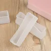 4Pcs Rectangular Furniture Floor Protector Pad Silicone Anti slip Chair Leg Caps Feet Cover Wood Sofa Table Child Bed Stopper