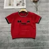 レディースTシャツ夏の短いslve tシャツ女性ニットシャツレタージャクアードショートトップデザイナーTシャツバルムポロシャツラグジュアリーレディース衣類Y2403F25