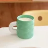 Mubs Koreańska para filiżanka Mug American Coffee House House Herbata Ceramiczna męska i damska Wysoki wygląd