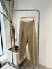 Pantalons pour femmes, version design décontractée, taille haute, printemps et été