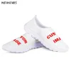 Lägenheter Instantarts Cartoon Nursing Shoes Women Hospital Worker Walking Shoes Cute Nurse Pattern Air Mesh Shoes Breattable Zapatos