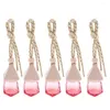 Storage Bottles 5Pcs 6ml Home Car Hanging Air Freshener Perfume Fragrance Diffuser