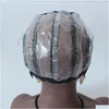 Cappellini per parrucche Dhs Fast 20 pezzi Cappellino per realizzare parrucche Cinturino regolabile Hine Made Fondotinta per tessitura All'interno Trama di estensione interna dei capelli Goccia Deli Dhf1Z