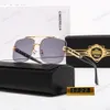 Okulary przeciwsłoneczne DITA dla mężczyzny Woman goggle plażowe okulary przeciwsłoneczne Retro Mała ramka UV400 UNISEX SUN SUNGASS7 Opcjonalna najwyższa jakość z pudełkiem