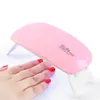 Poly Nail Gel Set 6W LED -lampa Full Manicure Kit Snabbförlängning Naglar Byggande fingertoppar Polygels Tool Kit för att designa konst Naglar 240318