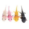 Keychains Simulation Fish Decompression Pendant Funny Keychain Anti-Stress Soft Pressure Toy Squeeze PRANK JOKE Gift