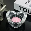 Candle Holders 1PC Mini Clear Glass Crystal Love Candlestick Ball Base Centerpiece Decor For Table Wedding Decoration