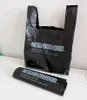 Storage Bags NBHD Extra Thick Large Portable Garbage Bag Household Fashion Plastic Vest