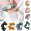 Charm Bracelets Creative Ribbon Women Watch Unique Lady Hair Band Design Fashion Quartz Clothing Accessories For Girls L7G3