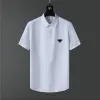 Men's Casual Shirts Designer business shirts Tees Polos pullover High End mens Short Sleeves T-Shirts Letter Fashion women mens tops Luxurys Spring summer Clothing